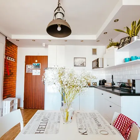 Bright 14Th Floor Central Home With Balcony & Views Warsaw Exterior photo